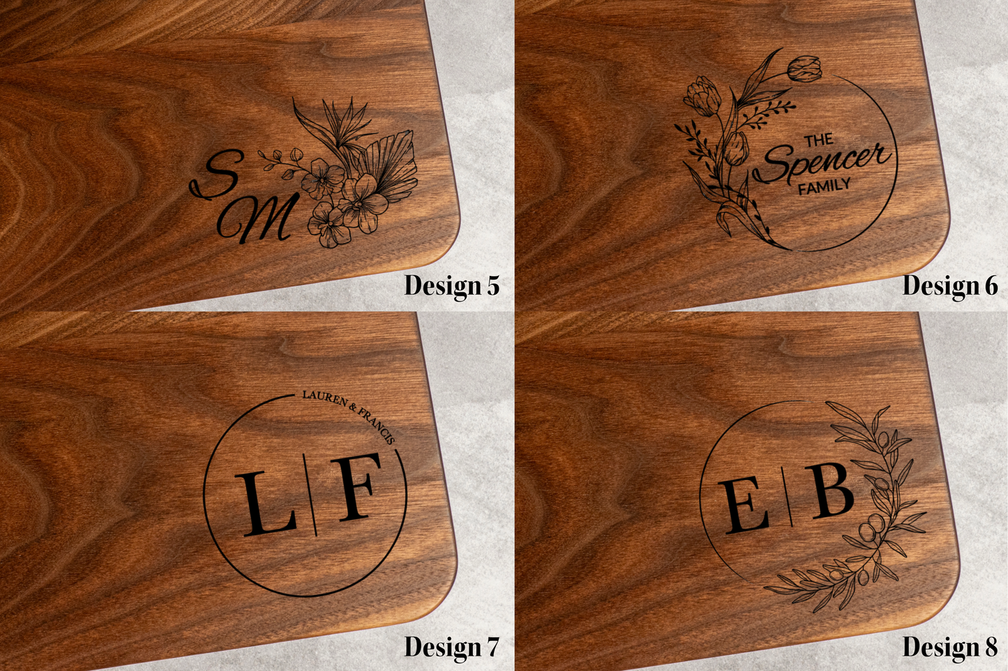 2 in 1 serving & cutting board