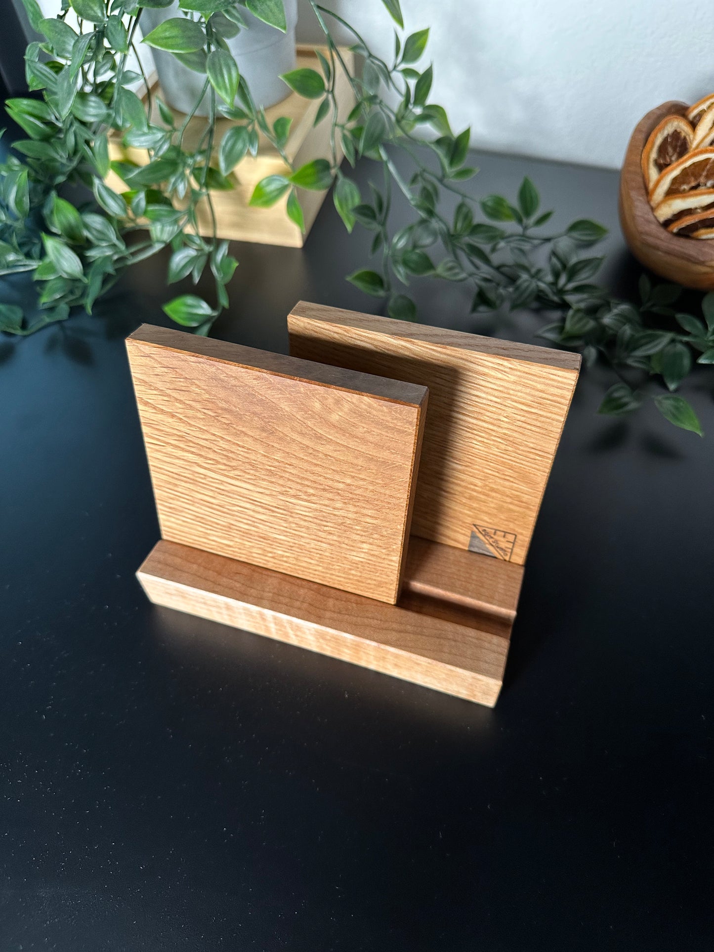 Timeless natural wood coasters